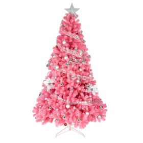 6ft PVC Pink Christmas Tree 1600 Branches--Substitution code: 97822348