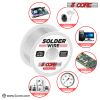 Solder Wire 5 Pack Rosin Core Flux Soldering Wire 63/37 63% Tin (Sn)37% Lead (Pb) 1 pc 50 gms 5 Core solder wireRatings Best Deal (5 Pieces)
