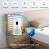 MOOKA Air Purifiers for Home Large Room up to 860ft²; H13 True HEPA Air Filter Cleaner; Night Light(Available for California); B-D02L White