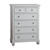 Glendale 6 Drawer Chest Pure White