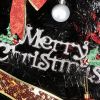 6ft 1600 Branches PVC Christmas Tree Black--Substitution code: 36564136