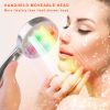 LED Shower Head Handheld Color-Changing Automatically Hydropower without Batteries
