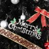 6ft 1600 Branches PVC Christmas Tree Black--Substitution code: 36564136