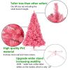 6ft PVC Pink Christmas Tree 1600 Branches--Substitution code: 97822348
