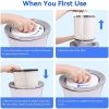Mooka Air Purifier for Home; True HEPA Air Cleaner ; Activated Carbon Filter; Up to 540 sqft; KJ120G-C10; White