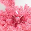 6ft PVC Pink Christmas Tree 1600 Branches--Substitution code: 97822348