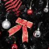 6ft 1600 Branches PVC Christmas Tree Black--Substitution code: 36564136