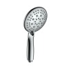large amount of water Multi Function Dual Shower Head - Shower System with 4." Rain Showerhead, 6-Function Hand Shower, Chrome