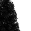 6ft 1600 Branches PVC Christmas Tree Black--Substitution code: 36564136
