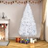 6FT Iron Leg White Christmas Tree with 1000 Branches--Substitution code:89110118