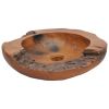 Basin Solid Teak 17.7"