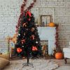 7.5ft 2500 Branches Without Lights Without Pine Cones Tied Tree Structure Christmas Tree Black--Substitution code: 38059219