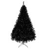 6ft 1600 Branches PVC Christmas Tree Black--Substitution code: 36564136