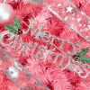 6ft PVC Pink Christmas Tree 1600 Branches--Substitution code: 97822348
