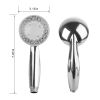 LED Shower Head Handheld Color-Changing Automatically Hydropower without Batteries