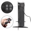 ZOKOP SF311-36 36 Inch 1400W Wall Hanging / Fireplace Single Color / Fake Wood / Heating Wire / With Small Remote Control Black