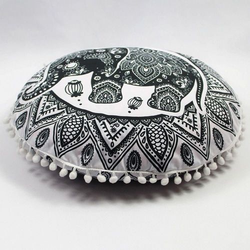 Flower Round Seat Cover Furniture Cushion Case Flower Round Seat Cover Furniture Cushion Case