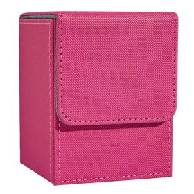 Vertical Card Box Card Storage Box (Option: Rose Red-80)