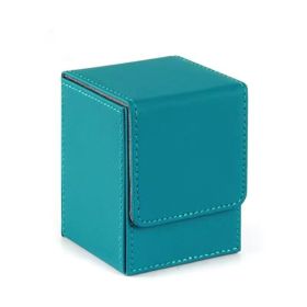 Vertical Card Box Card Storage Box (Option: Gasoline Blue-80)