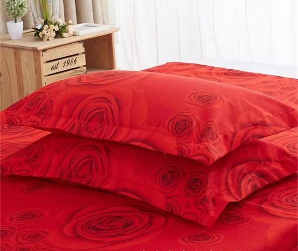 Pillowcase One-pair Package Skin-friendly Brushed Pillow Case