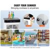 VEVOR Evaporative Air Cooler, Oscillating Swamp Cooler with Adjustable 3 Speeds, Portable Air Cooler for Indoor/Outdoor Use