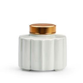 Tea Pot Ceramic Universal Storage Tank (Option: Celadon)